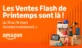 Ventes Flash de printemps Amazon 2026